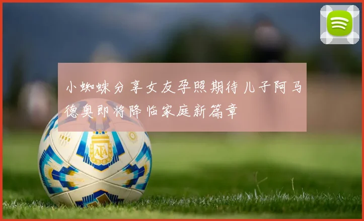 小蜘蛛分享女友孕照期待儿子阿马德奥即将降临家庭新篇章